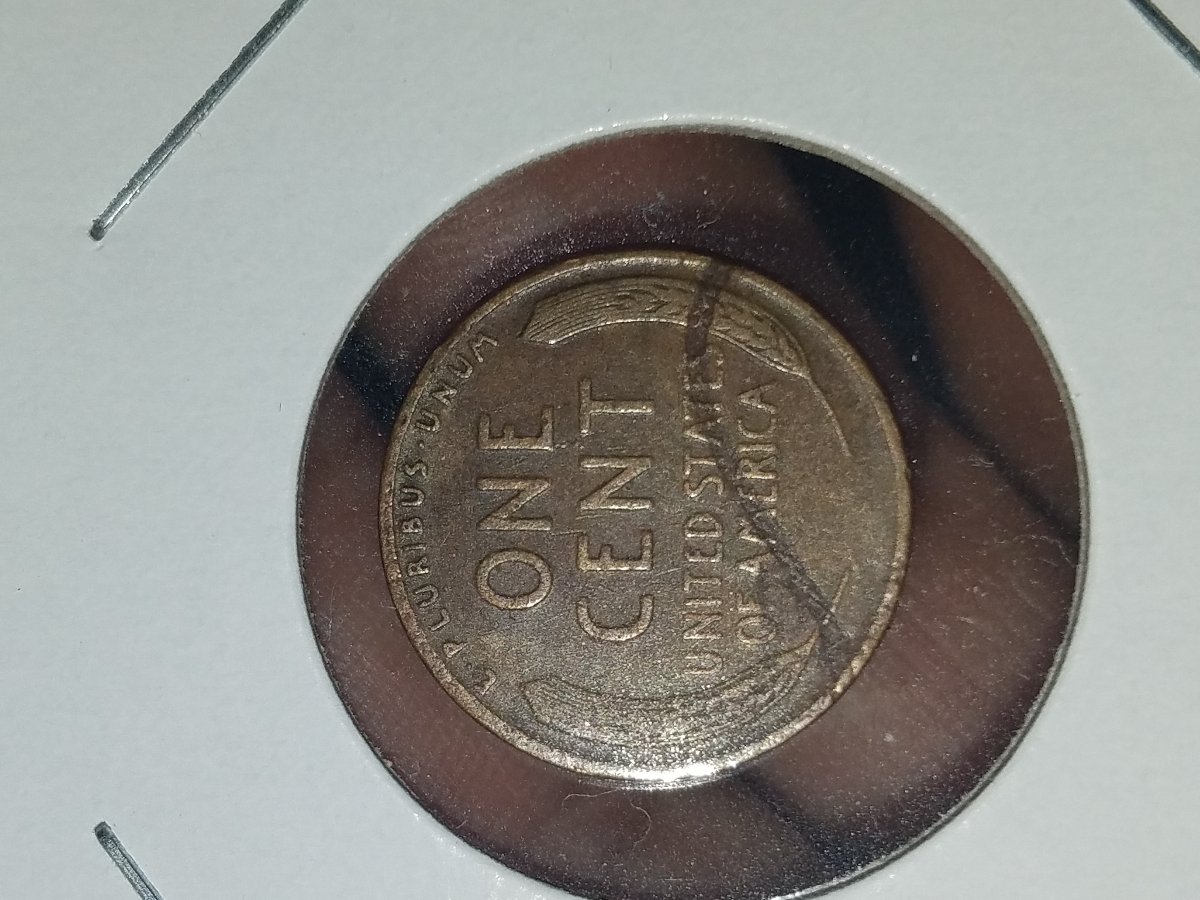 1944-Wheat-Penny-Struck-Through-String-?